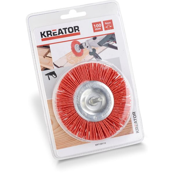 Schijfborstel Nylon 100 mm
