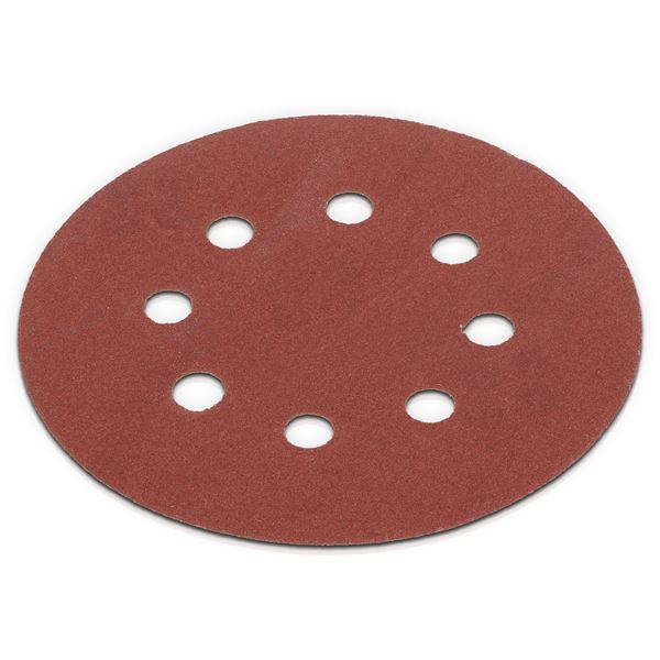 Schuurpapier Rond Ø 125 mm - K180 - 5 St.