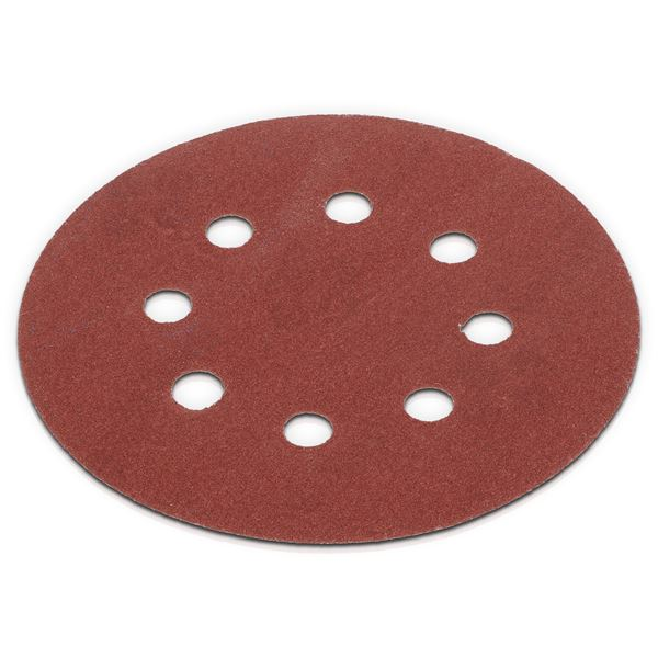 Schuurpapier Rond Ø 125 mm - K240 - 5 St.