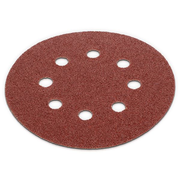 Schuurpapier Rond Ø 125 mm - K40 - 5 St.