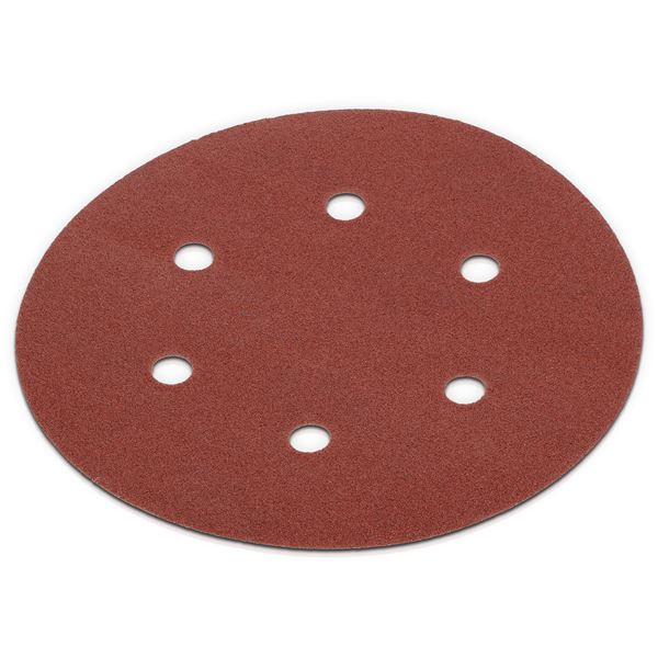 Schuurpapier Rond Ø 150 mm - K120 - 5 St.