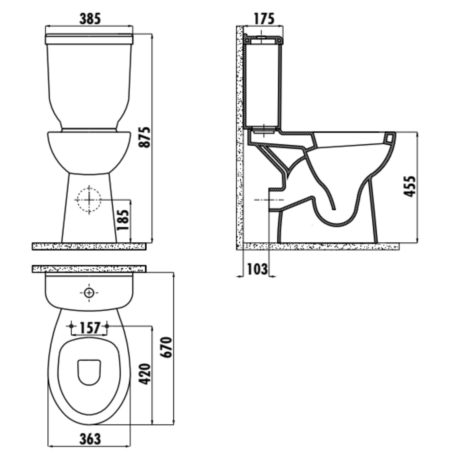 Sedef Reservoir Sd410 Onder Aansluiting Enkel Bak 2