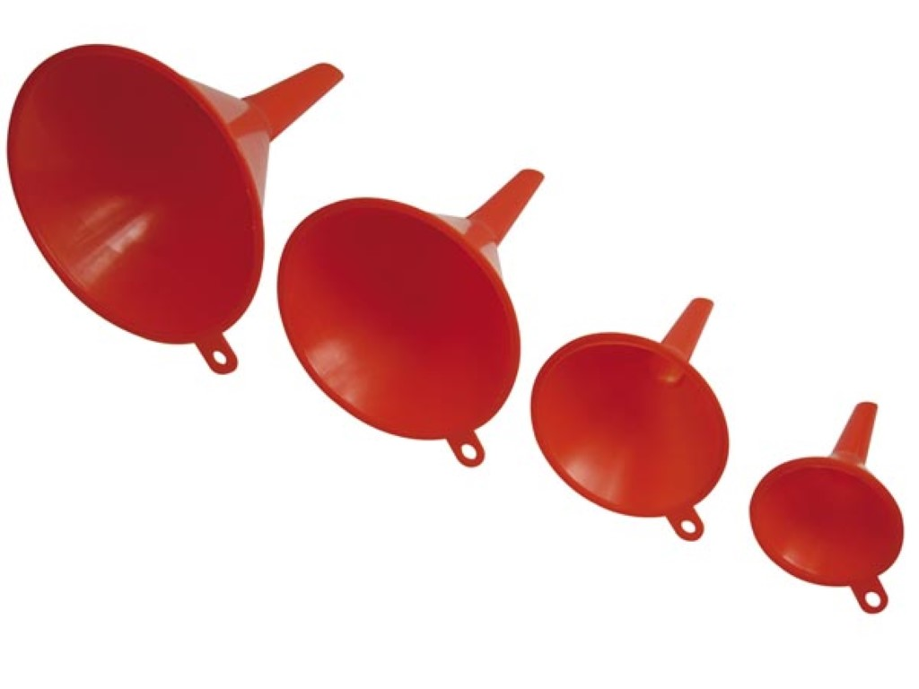Set met 4 Trechters
