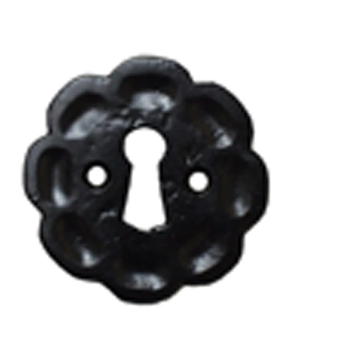 Sleutelgat Plaatjes Zwart 56 mm