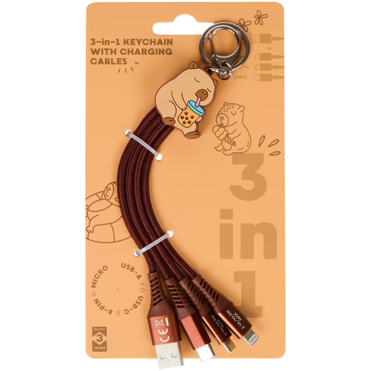 Sleutelhanger Oplaadkabel Usb Div 4