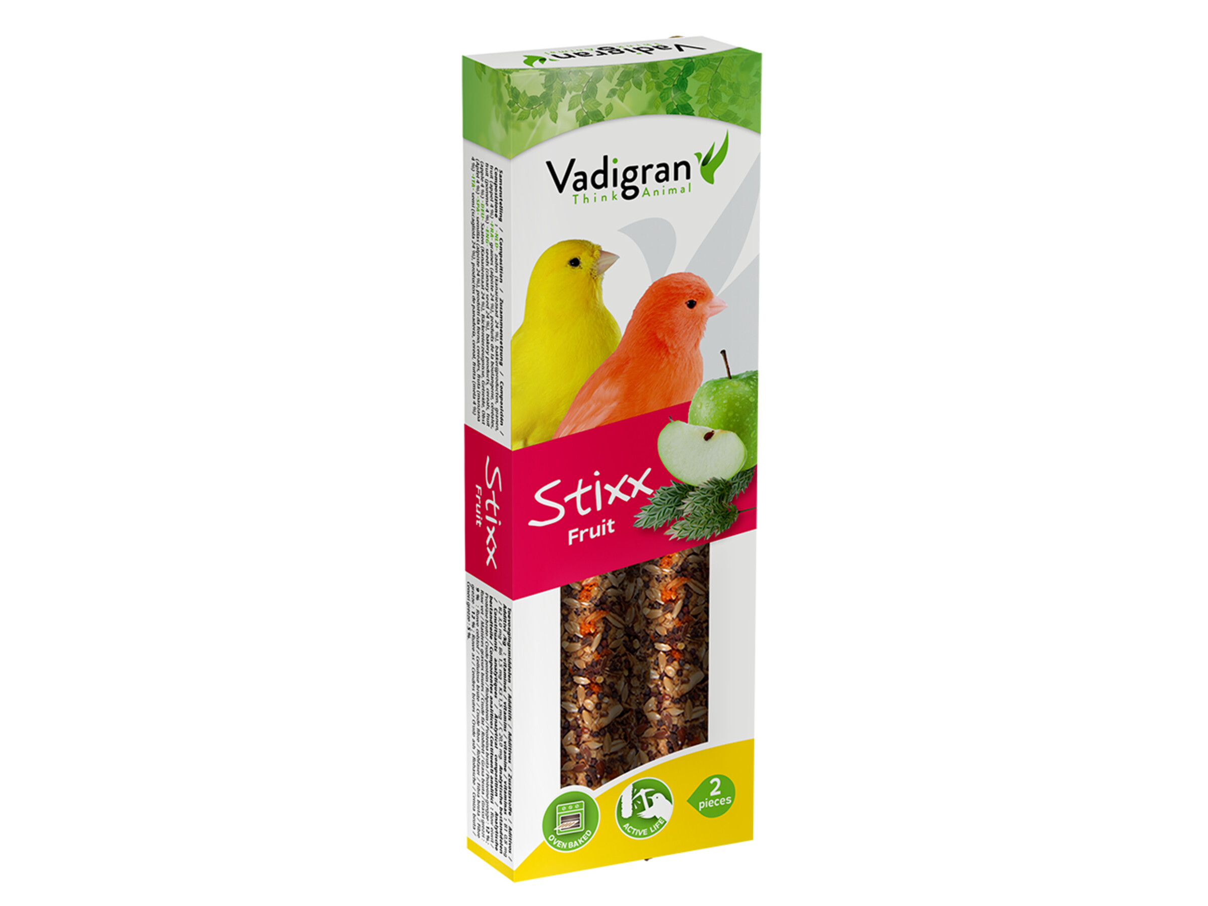 Snack Stixx Kanarie Fruit 85gr
