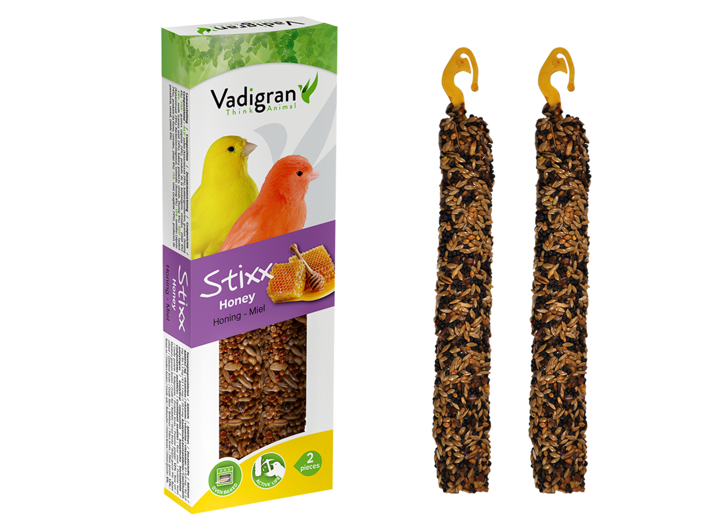Snack Stixx Parkiet Biscuit Honing 2