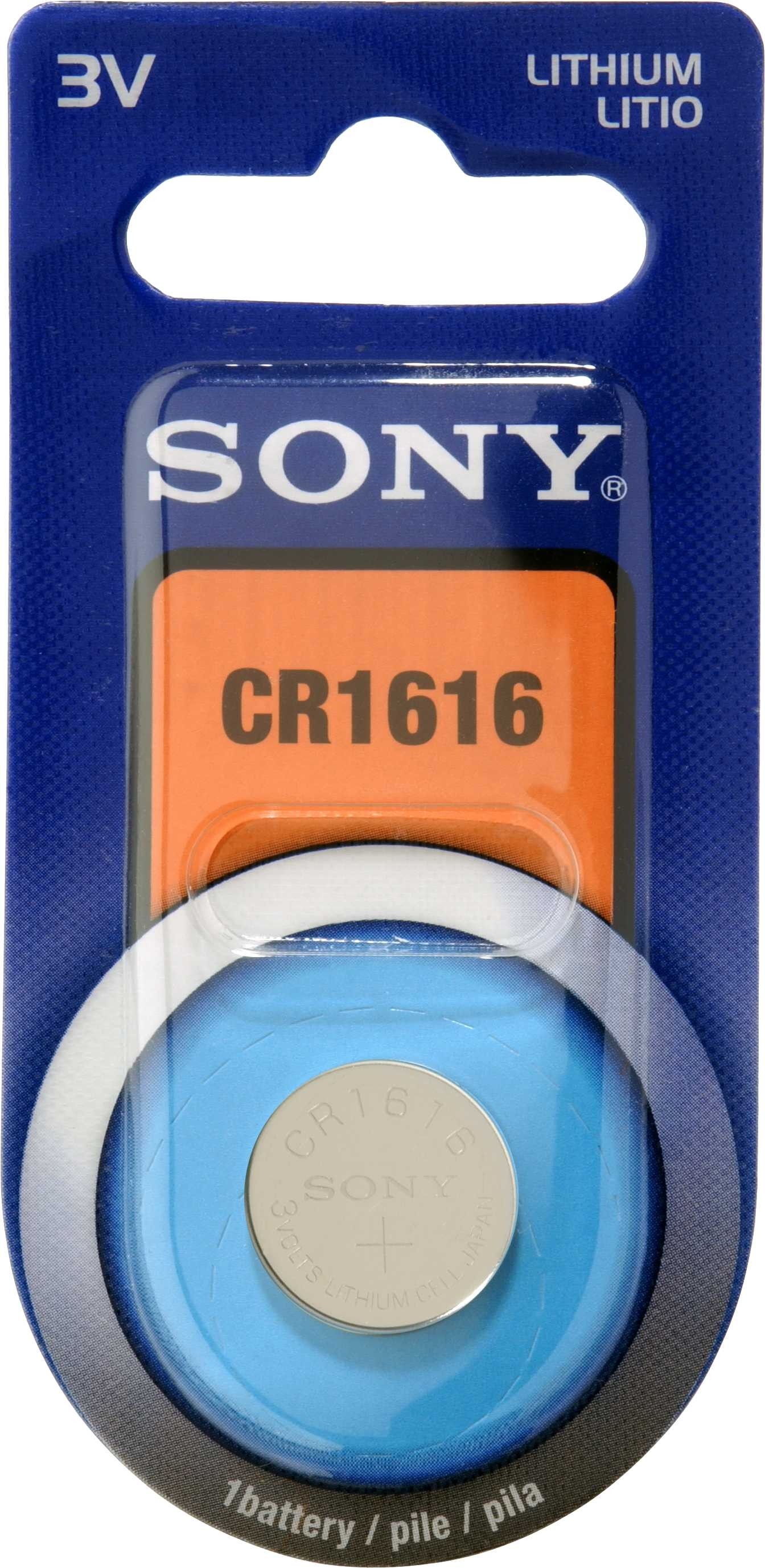 Sony Cr1616 3v