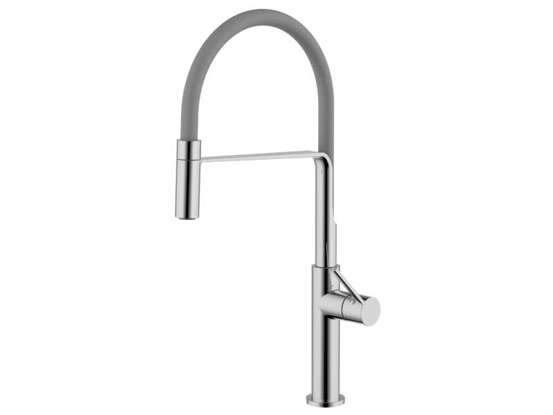 Sorrento Keukenkraan Flex Grijs