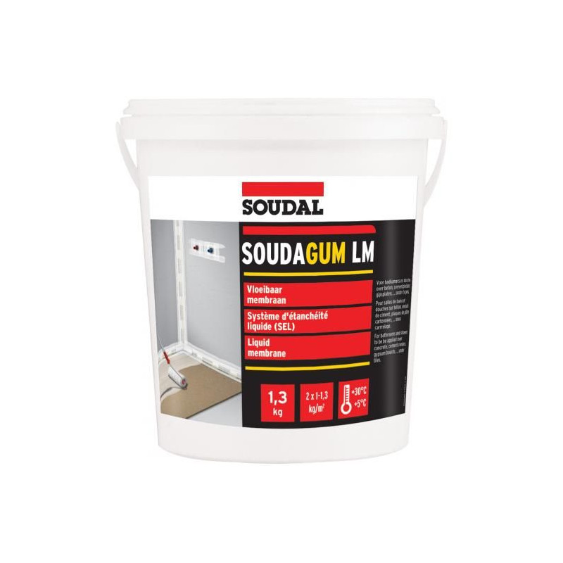 Soudagum Lm Vloeibaar Membraan 4 kg