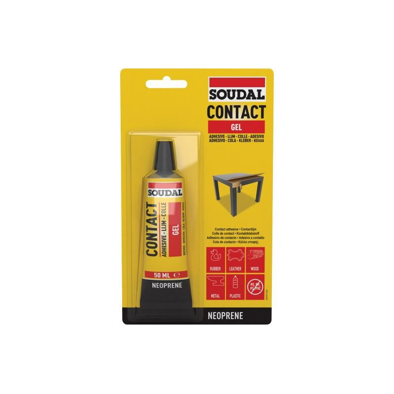 Soudal Contact Lijm Gel 50 ml