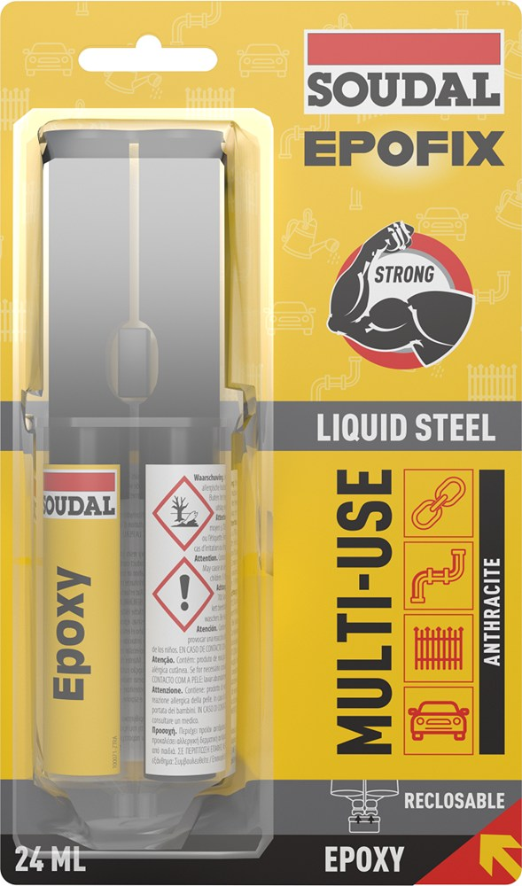 Soudal Epofix Liqiud Steel 24 ml
