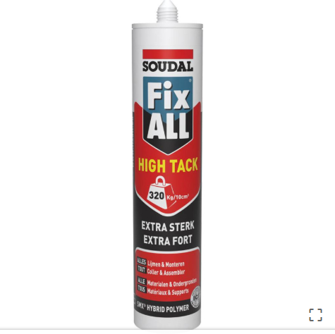 Soudal Fix All High Tack Tube 25 ml