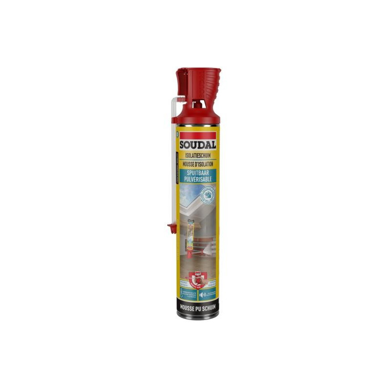 Soudal Isolatieschuim Spuitbaar 700 ml