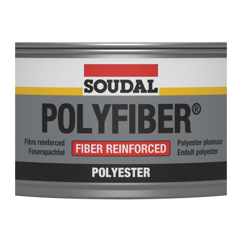Soudal Polyfiber Grijs 250gr