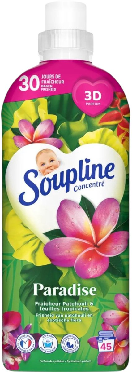 Soupline Wasverzachter Paradise 45w 2
