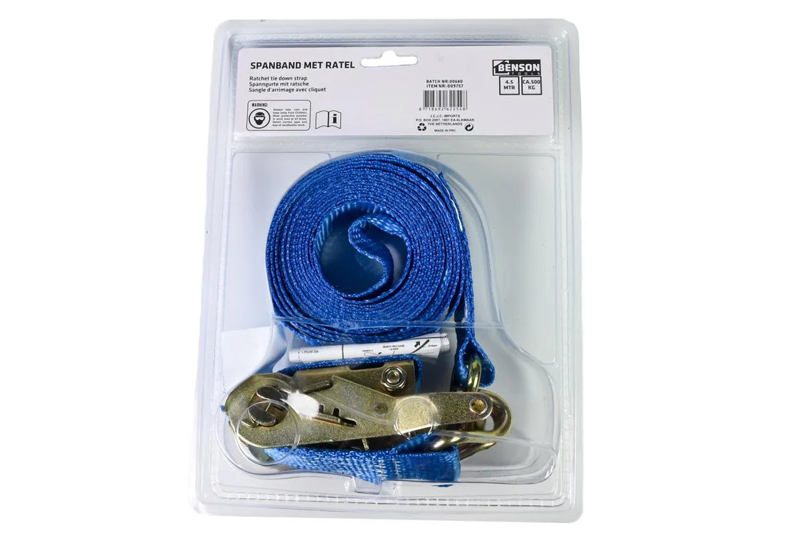 Spanband 4.5 m 500 kg Eu Norm 3