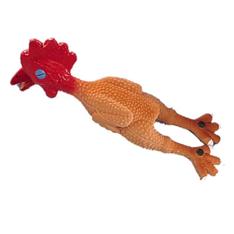 Speelgoed Hond Latex Kip 16 cm