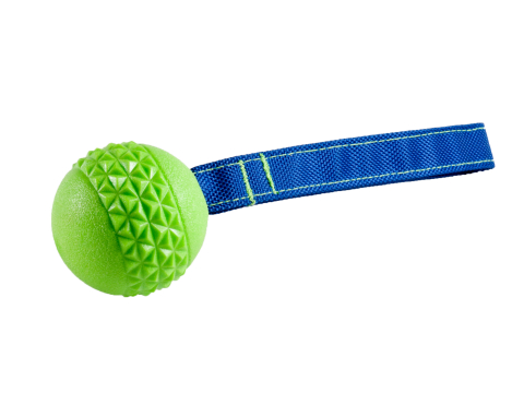 Spg Hond Bal met Touw Groen 2
