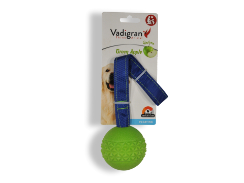 Spg Hond Bal met Touw Groen 6