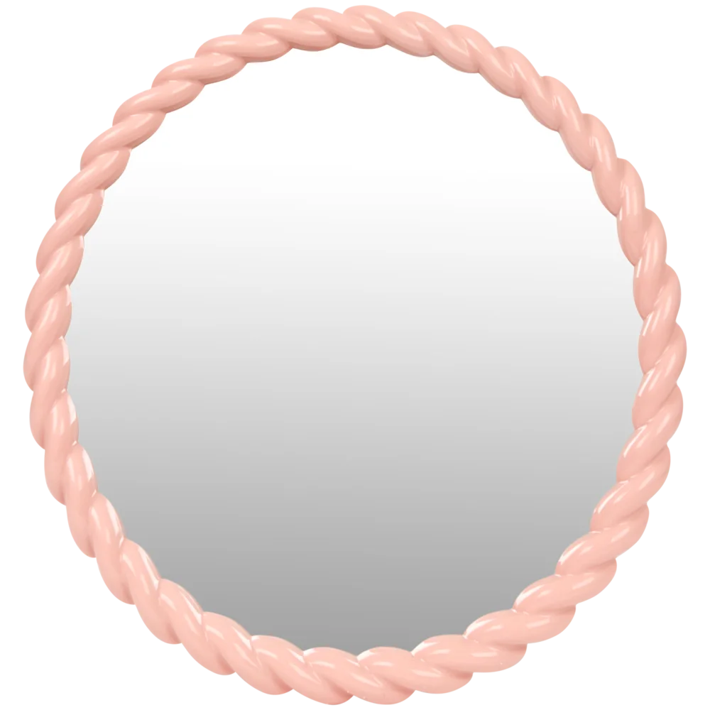 Spiegel Rond met Dienblad
