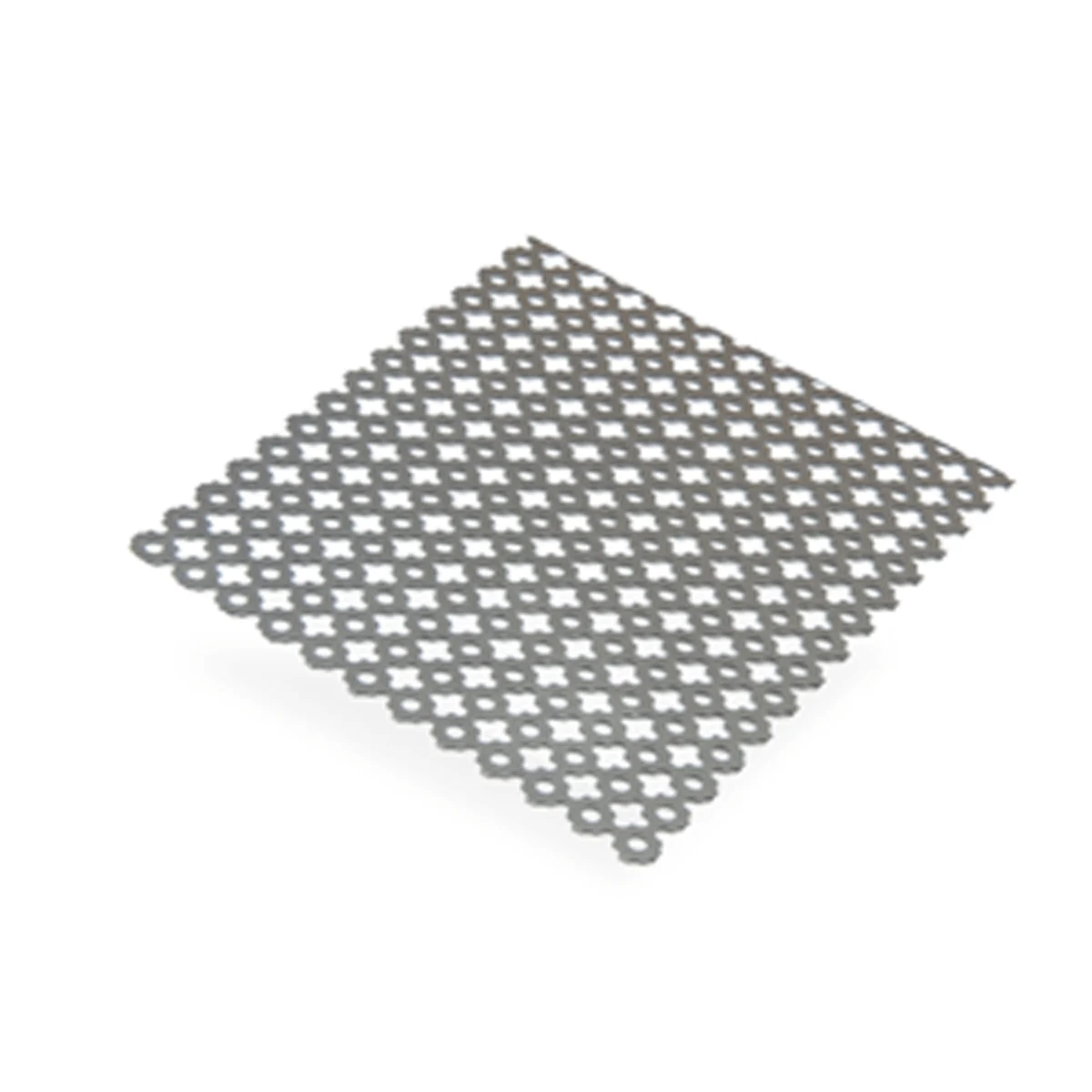 Staalplaat Geperf. Klaverblad 1 mm 500x250mm