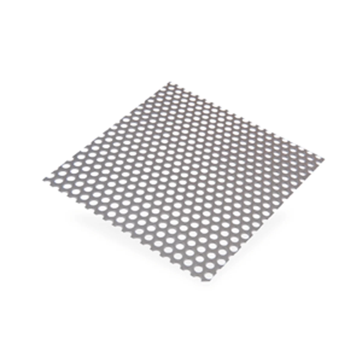 Staalplaat Geperforeerd Rond O8mm 1 mm 500x1000mm