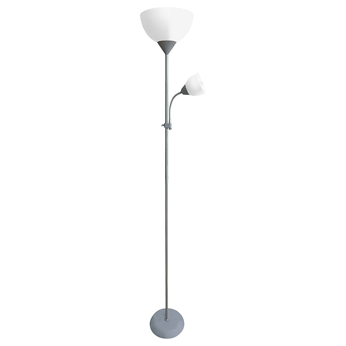 Staanlamp Meric-3 E27 + Leeslamp
