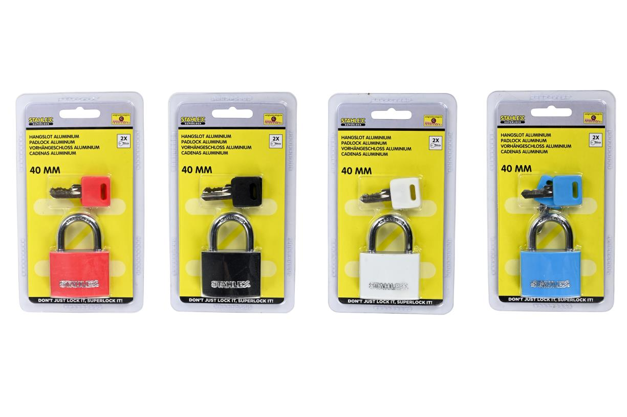 Stahlex Hangslot Alu Mix 40 mm