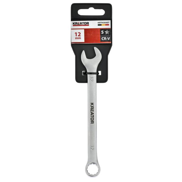 Steek-, Ringsleutel 12, 160 mm
