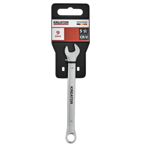 Steek-, Ringsleutel 9, 130 mm
