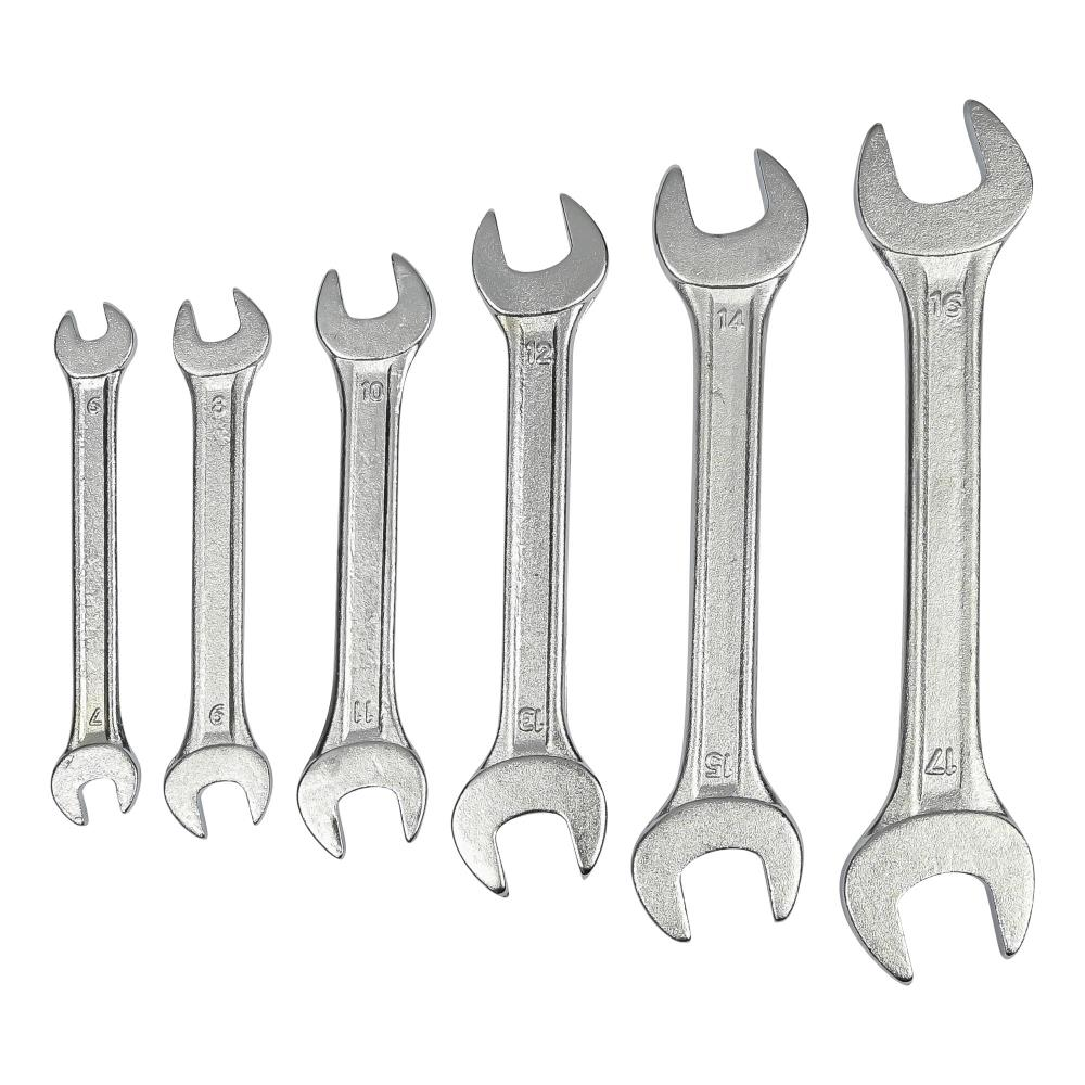 Steeksleutel Set 6dlg 6-17 mm