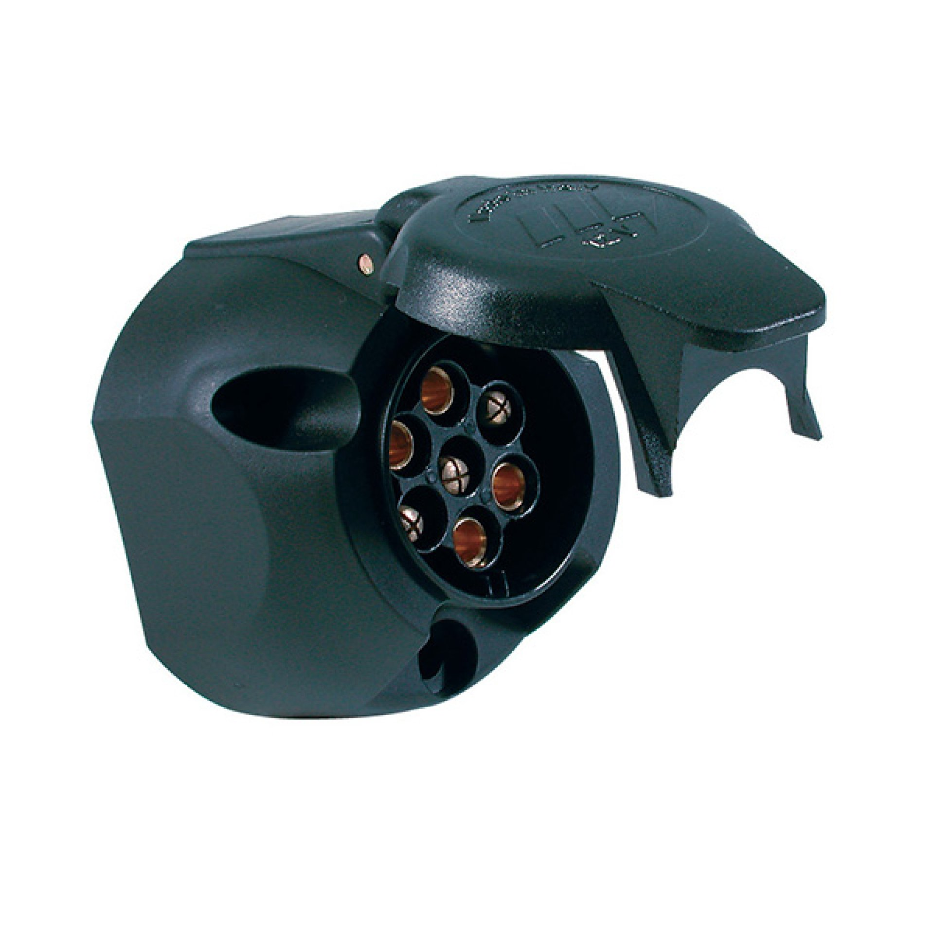 Stekdoos 7-Polig Pvc 12v / Blister