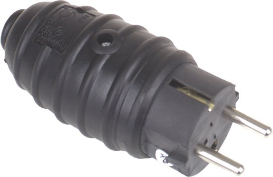 Stekker Spatwaterdicht Ip44