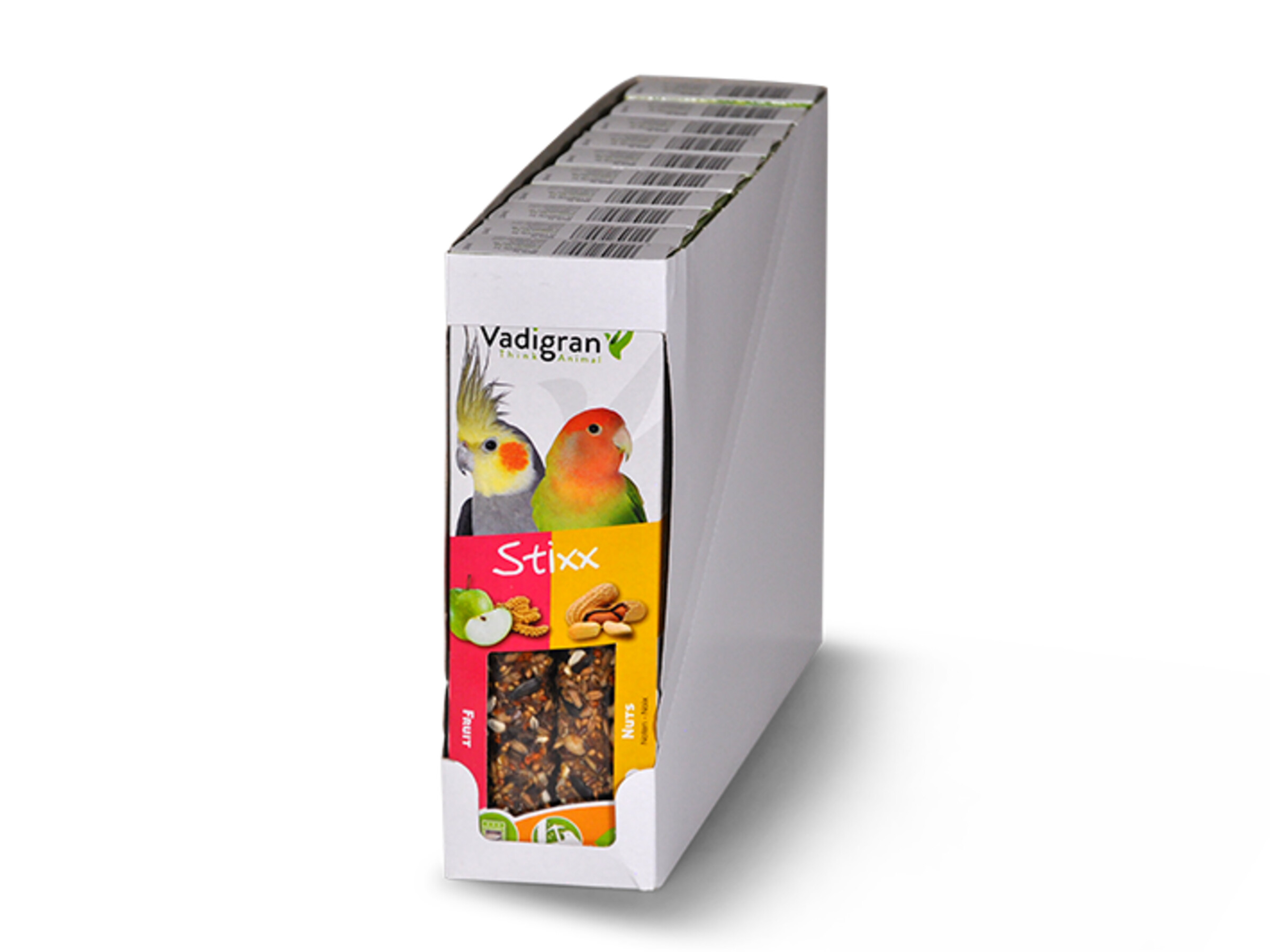 Stixx Grote Parkiet Fruit-Noten 2 in 1 4