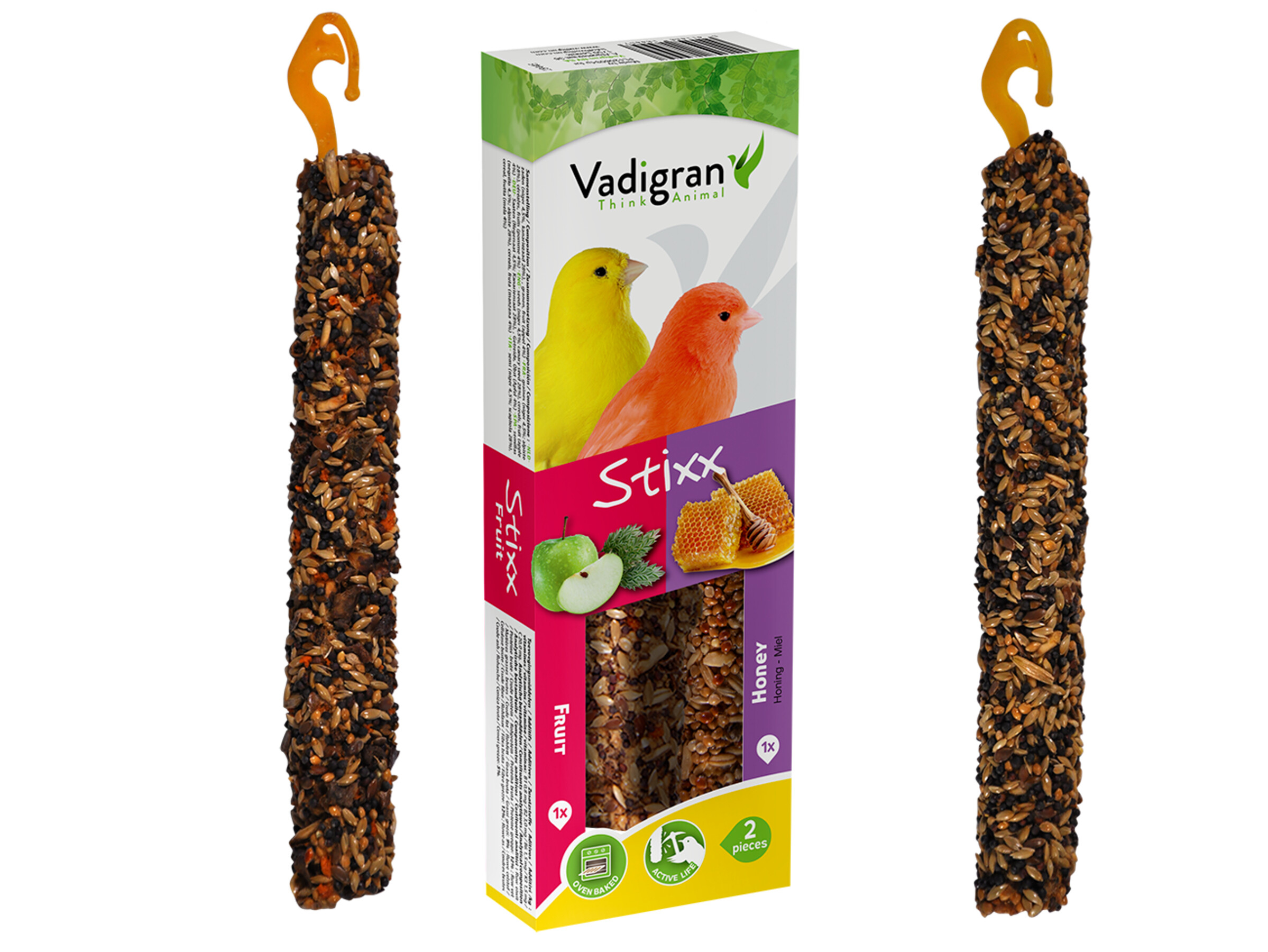 Stixx Kanarie Honing Fruit 2 in 1 2