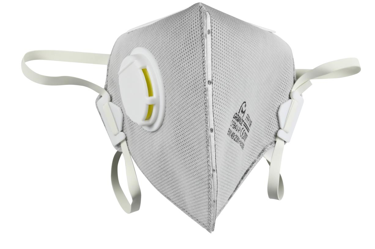 Stofmasker met Ventiel 2dlg Ce