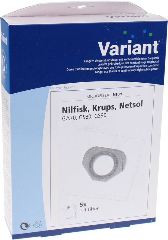 Stofzuiferzak Nilfisk Ni01 3