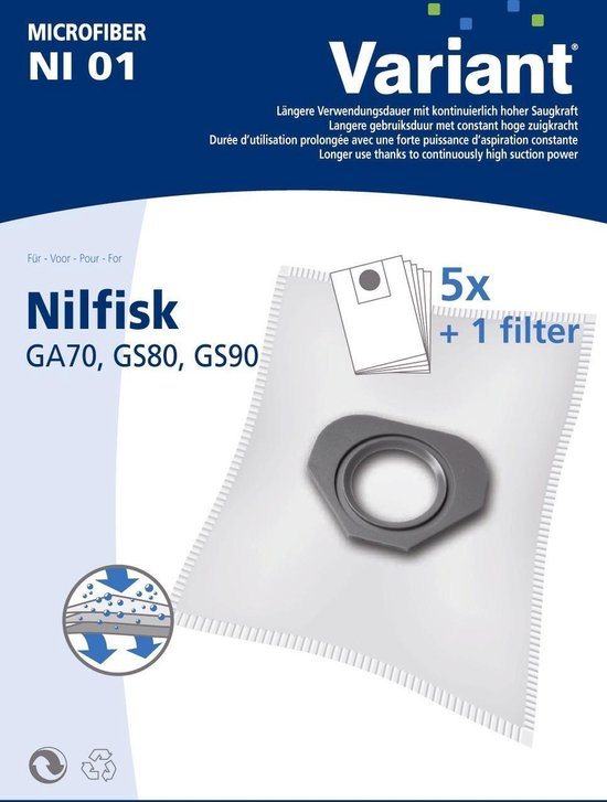 Stofzuiferzak Nilfisk Ni01