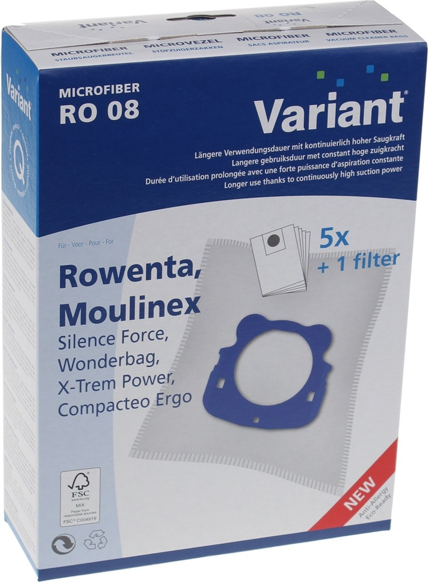 Stofzuigerzak Rowenta Ro08 2