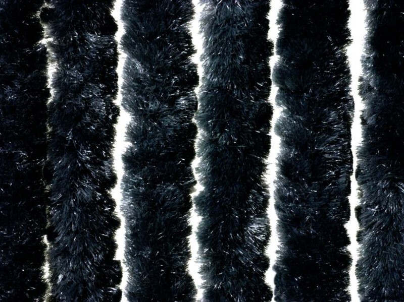 Stripgordijn Wasbaar Zwart 100x220cm 2