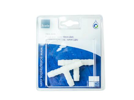 T-Stuk Krist.darm 10 mm (2st)