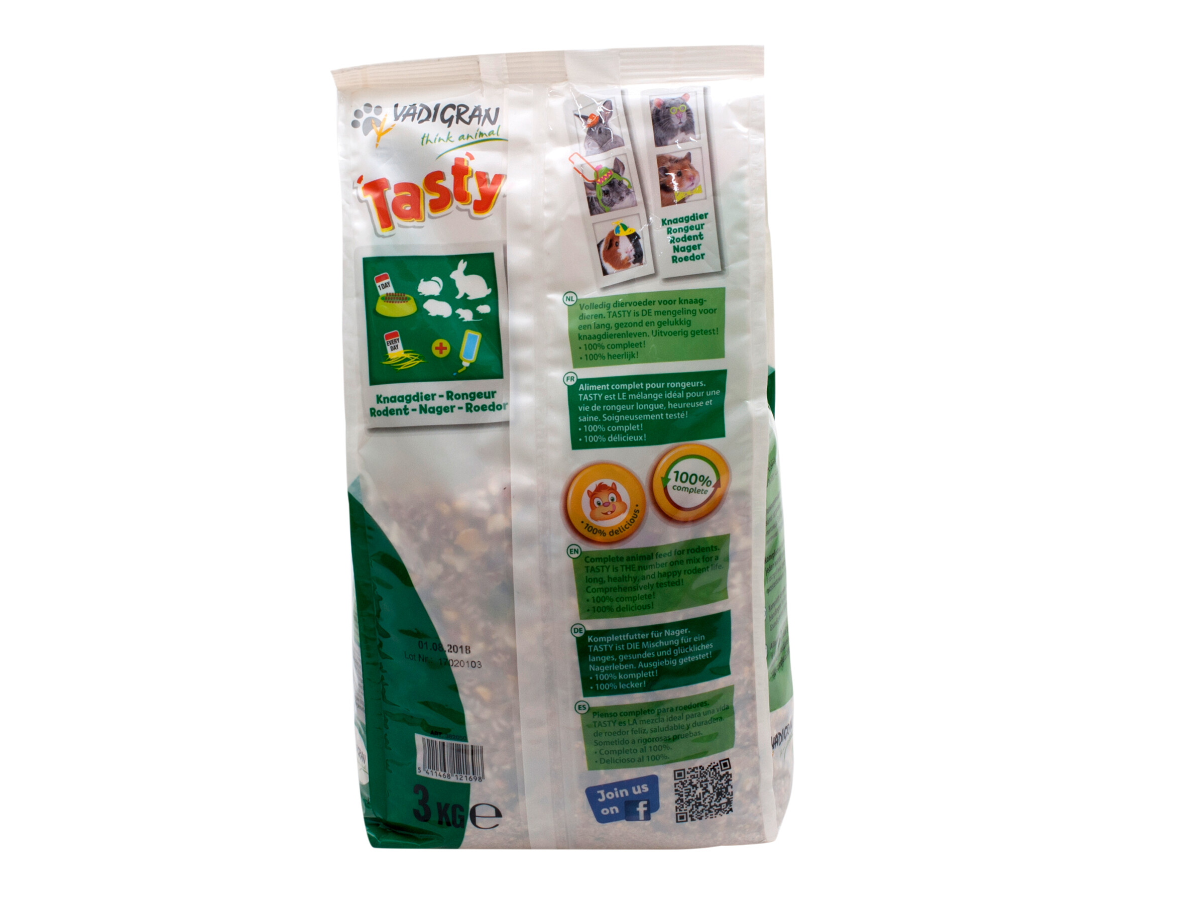 Tasty Knaagdieren 3 kg 3