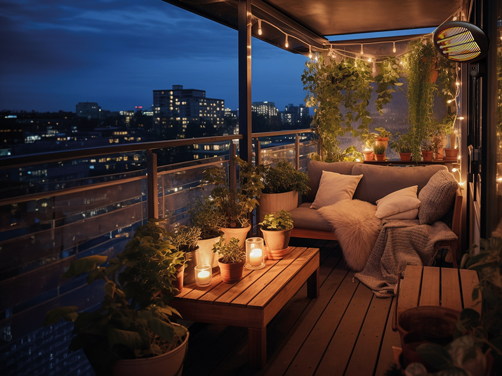 Terras Verwarmer Hangend 2000w 5