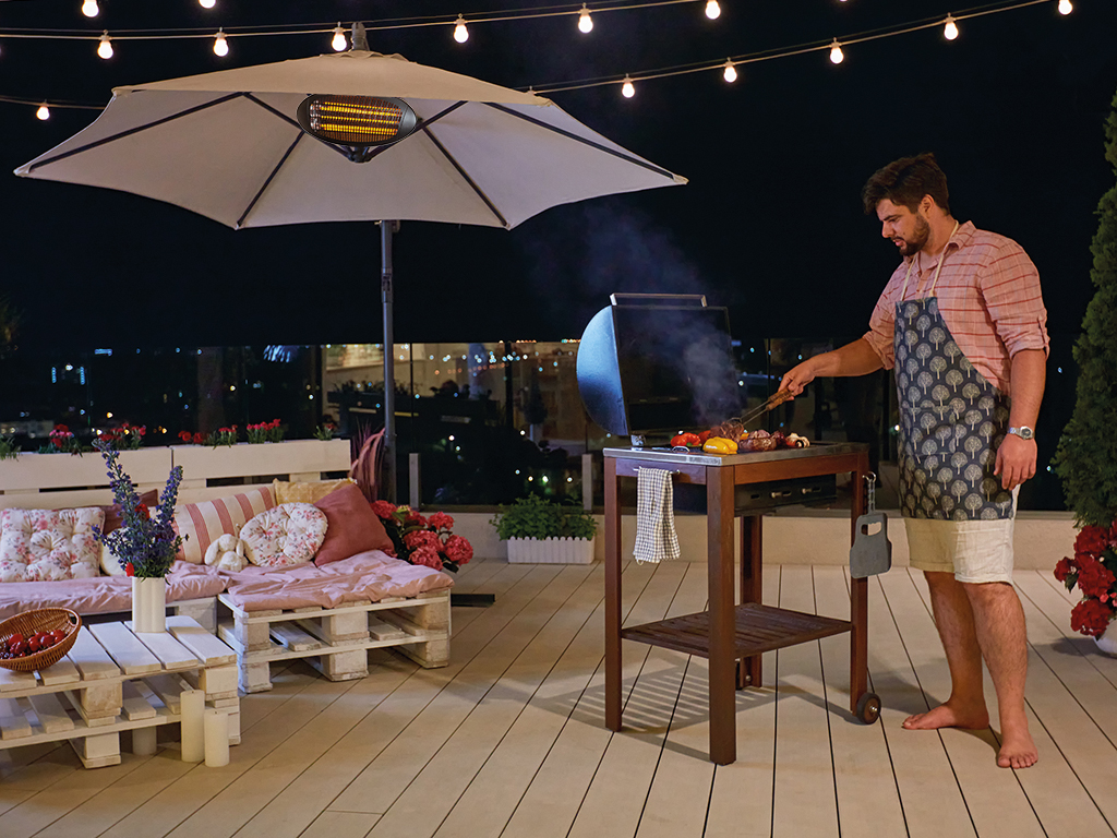 Terras Verwarmer Hangend 2000w 6