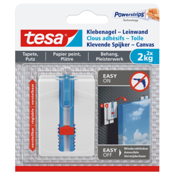 Tesa Klevende Spijker Canvas 2st 2 kg