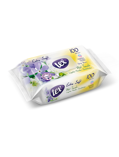 Tex Natte Doek 100 Vellen Lente Bloemen 2