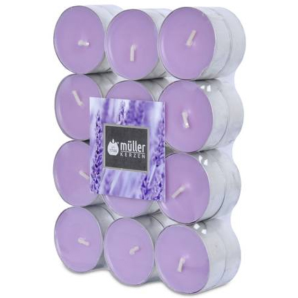 Theelichten Geur/24 Lavendel