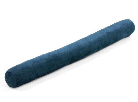 Tocht Rol Blauw Velours 90 cm