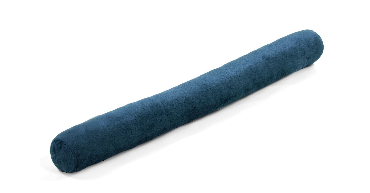 Tocht Rol Blauw Velours 90 cm 4